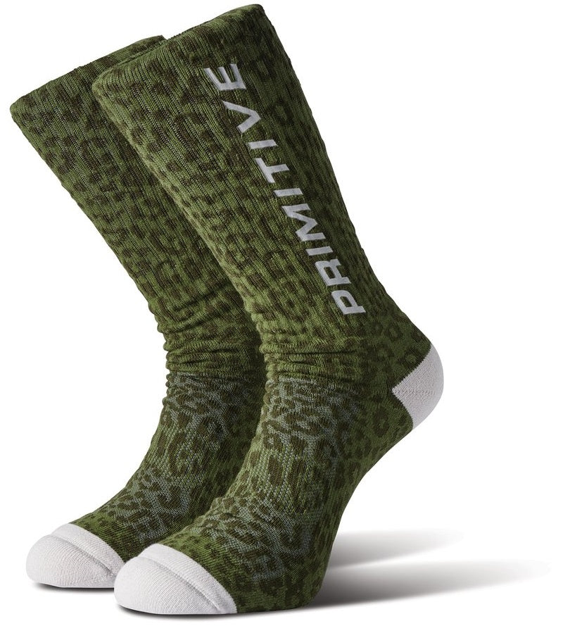 Primitive Prowler Sock, Green
