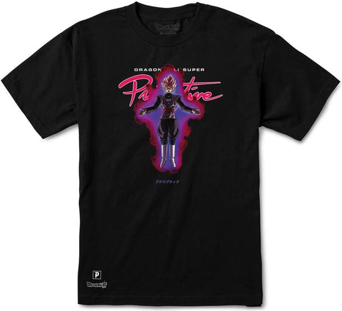 Primitive x Dragon Ball Super Goku Black Rose Nuevo Tee, Black