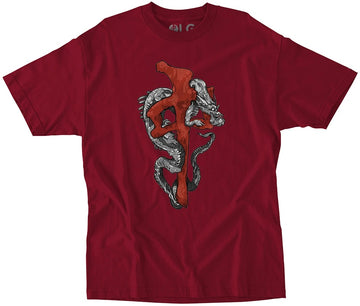 RDS Chung Dragon Tee, Cardinal