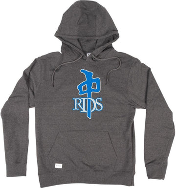 RDS OG Hoodie, Dark Heather Grey Royal