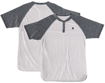 RDS Sidetrack Raglan, Heather Grey Dark Heather