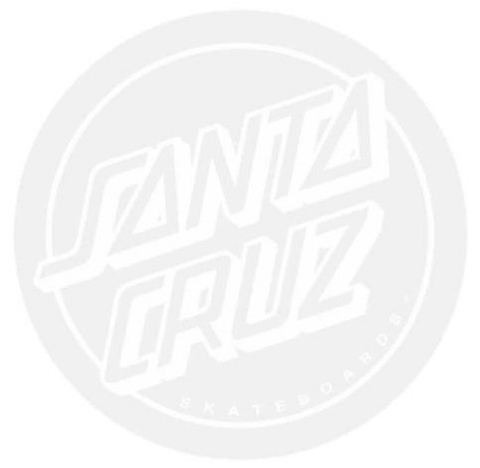 Santa Cruz Opus Dot Sticker, White