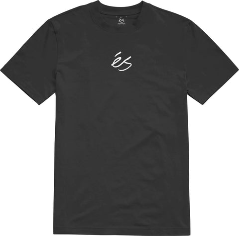 eS mini Script Tee, Black