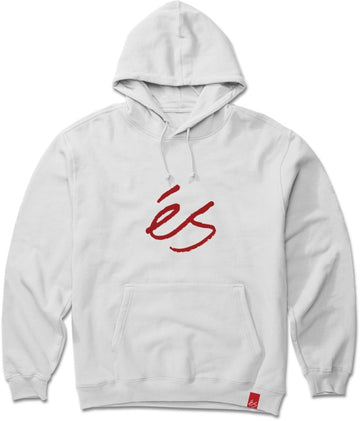 eS Script Hoodie, White