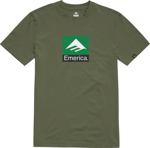 Emerica Classic Combo Tee, Military
