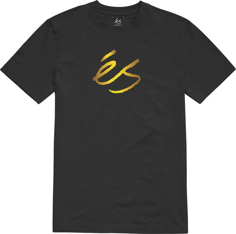 eS Foil Script Tee, Black