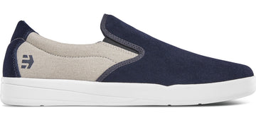 etnies Veer Slip Shoe, Navy Tan