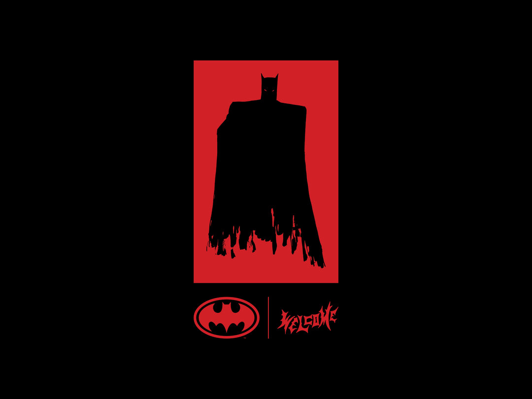 Batman and Welcome Skateboards Li mited Edition Collab
