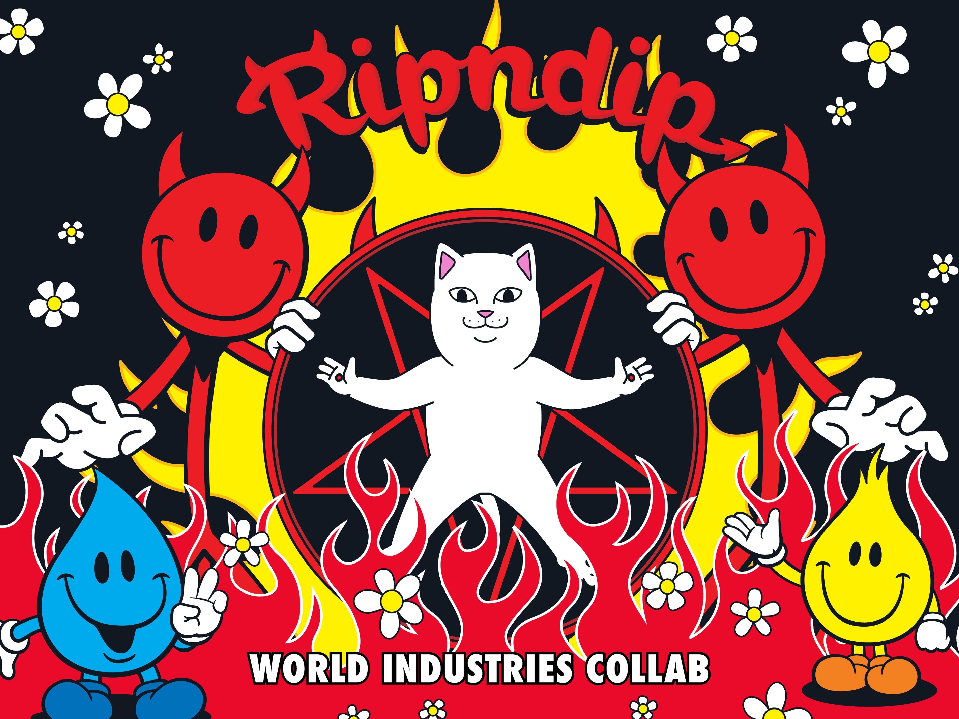 The Ultimate Mashup: RIPNDIP x World Industries Drops New Collection ...