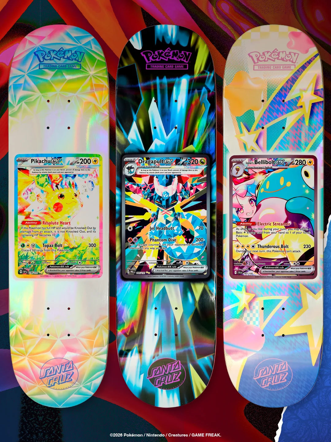 Santa Cruz x Pokémon TCG Blind Bag Deck 8.0 (Insured Shipping Included)
