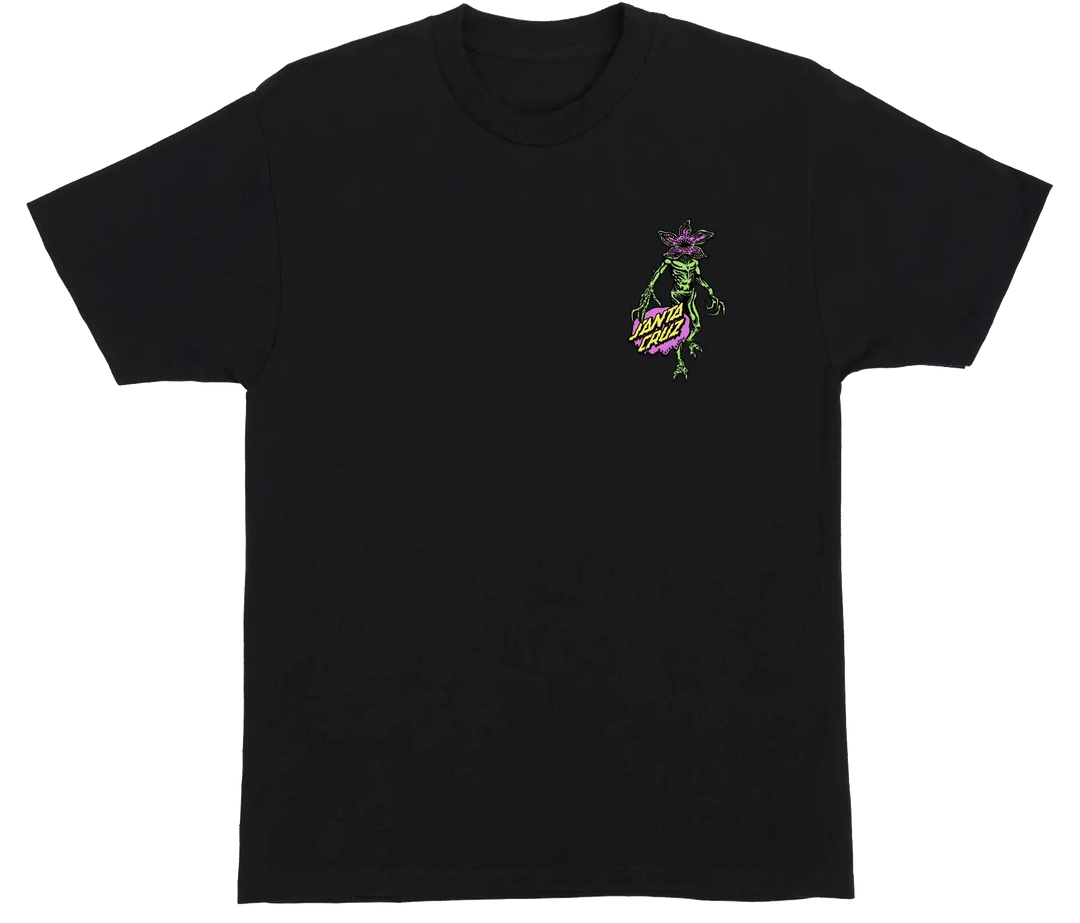 Santa Cruz x Stranger Things Demogorgon Dot Tee, Black