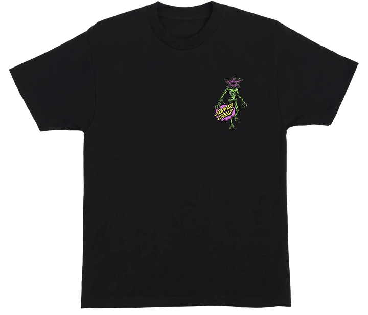 Santa Cruz x Stranger Things Demogorgon Dot Tee, Black