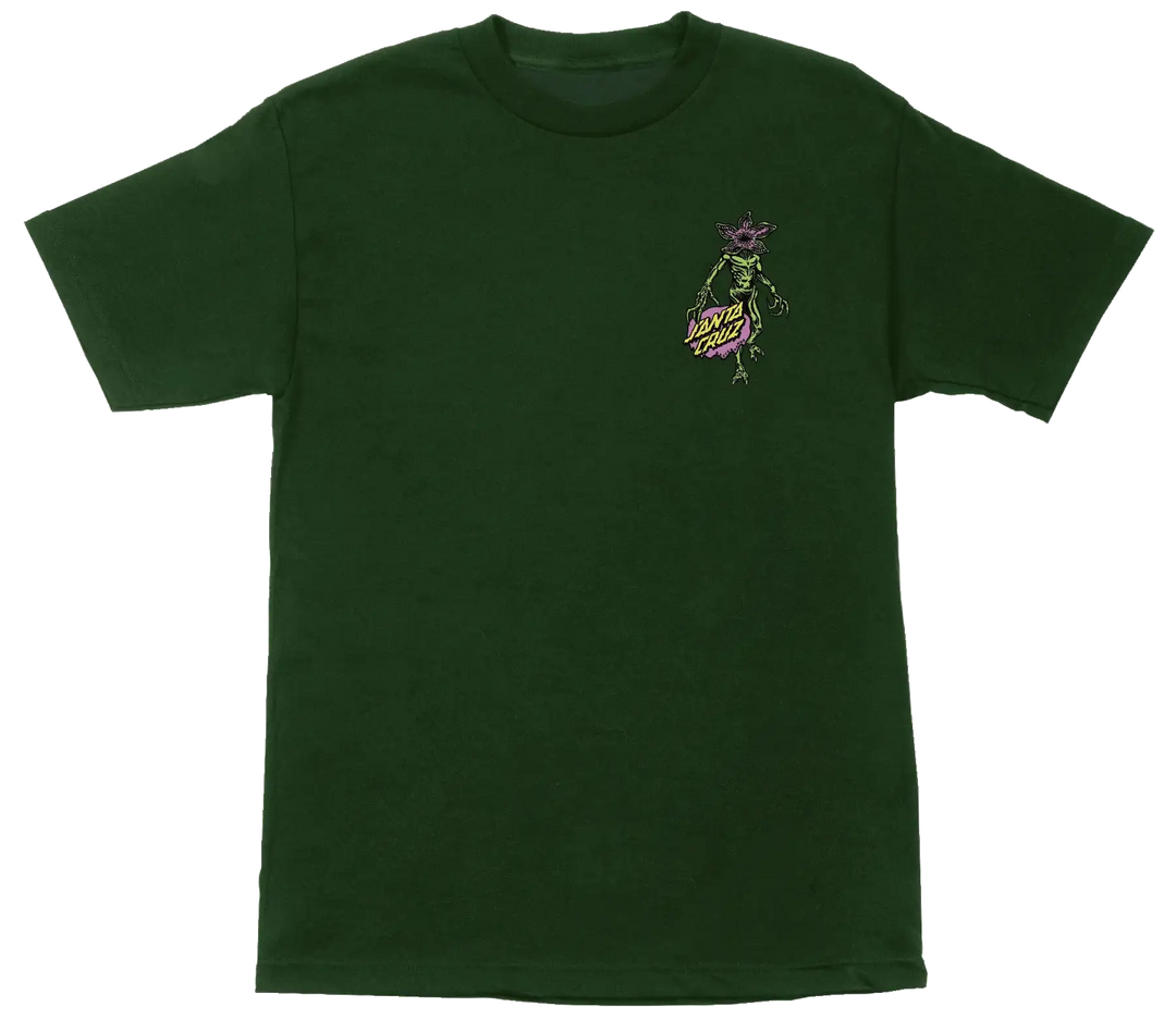 Santa Cruz x Stranger Things Demogorgon Dot Tee, Forest