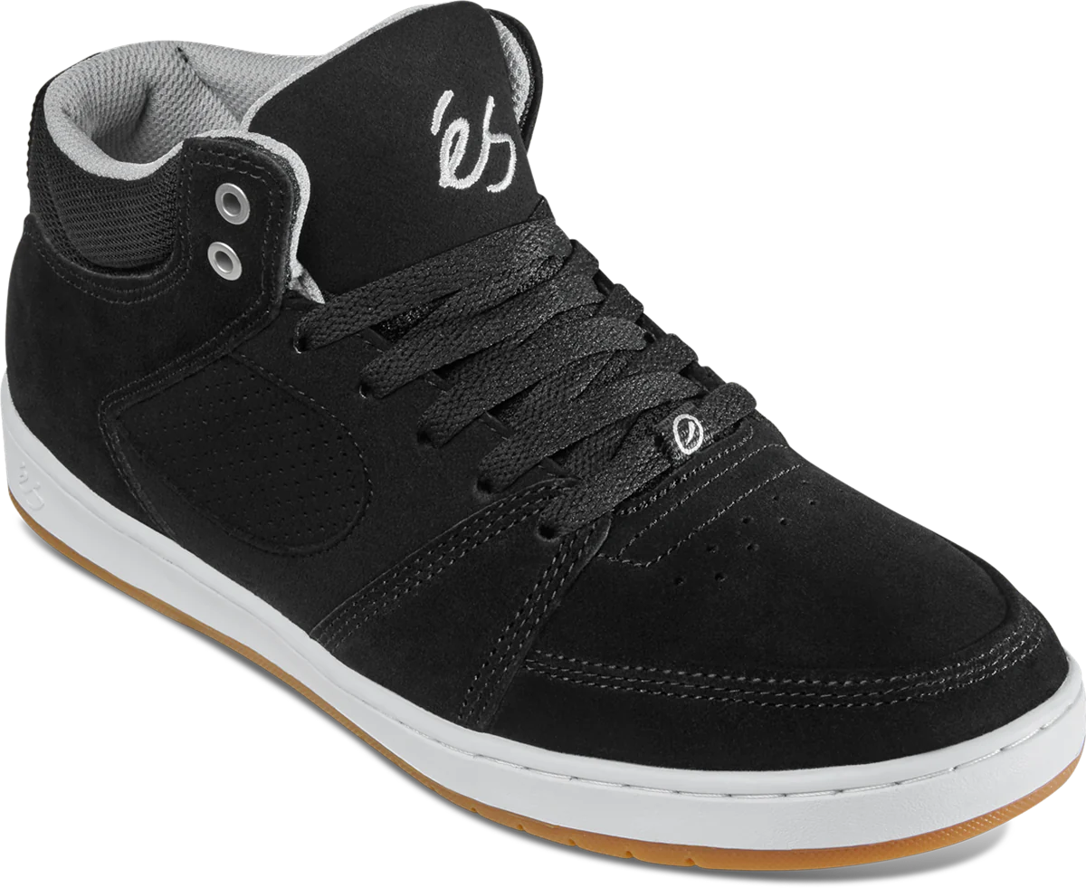 eS Accel Slim Mid Shoe, Black White Silver