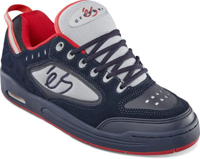 eS Creager Shoe, Navy Grey Red