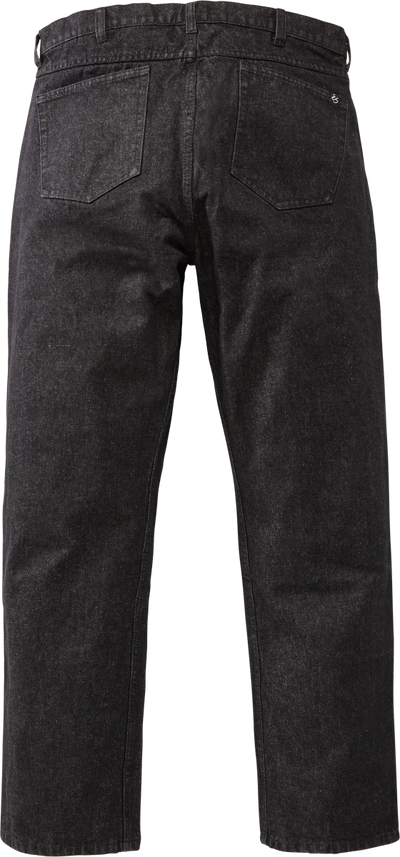 eS Baggy Denim Jeans, Black Wash