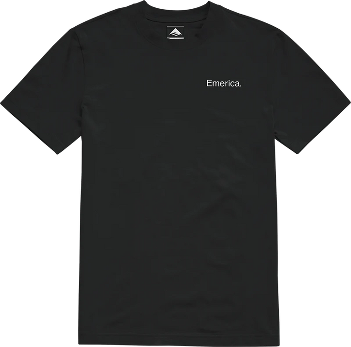Emerica Lockup Tee, Black