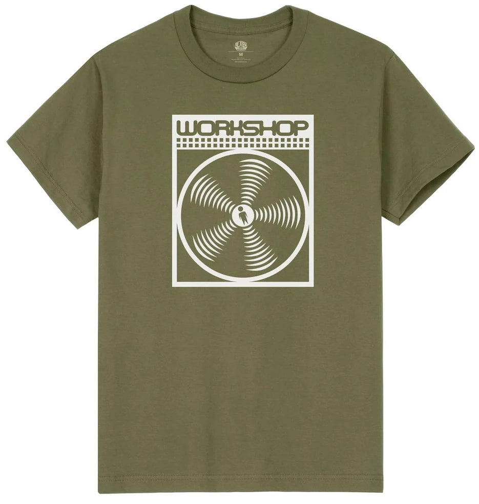 Alien Workshop Sonic Circuit Board oregano t-shirt with white chest graphic