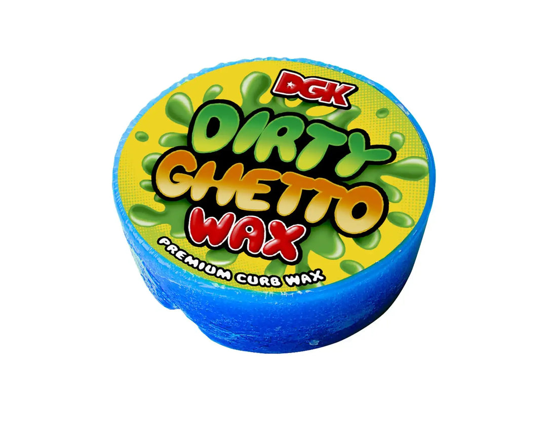 DGK Ghetto skateboard wax blue blueberry scented curb wax tablet