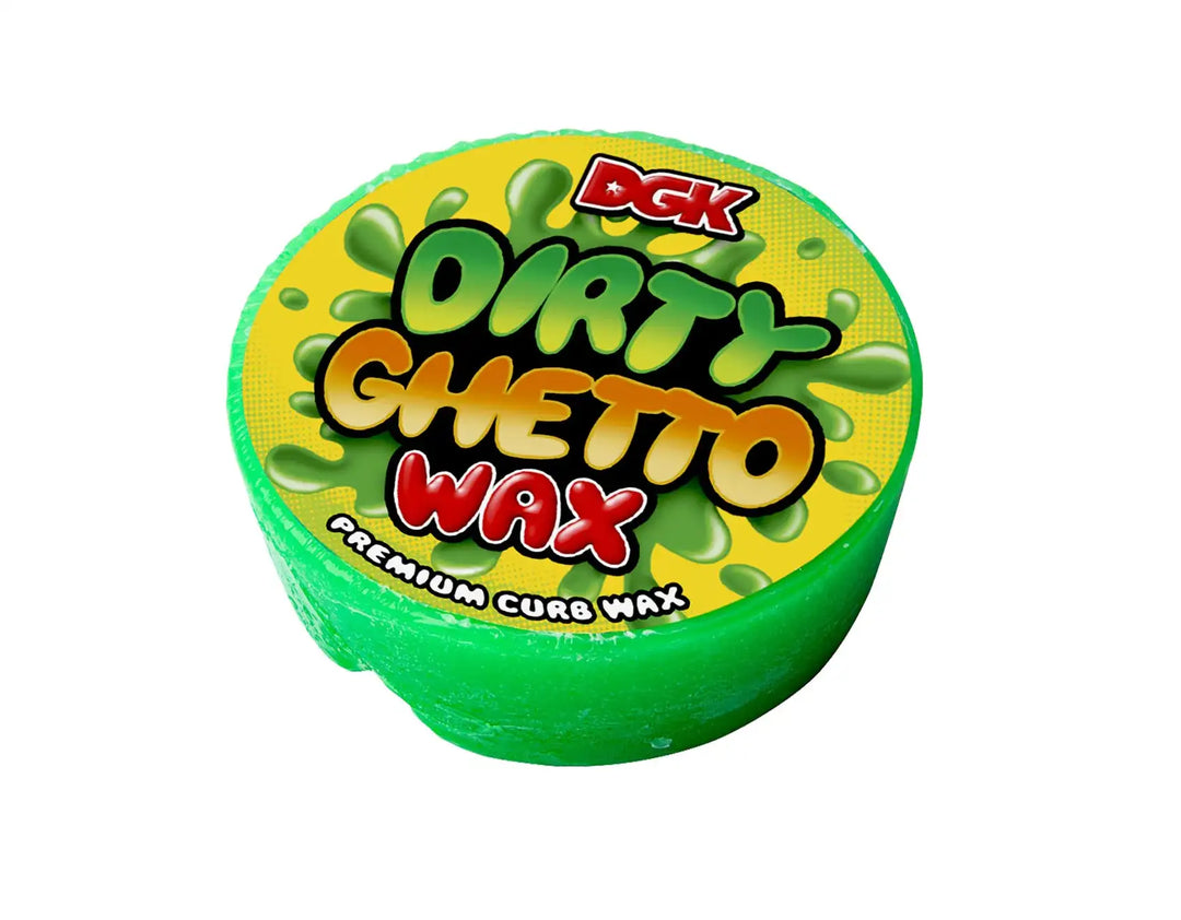 DGK Ghetto skateboard wax green watermelon scented curb wax tablet
