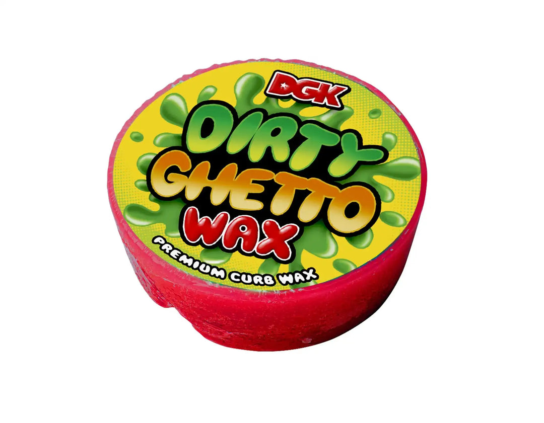 DGK Ghetto skateboard wax red strawberry scented curb wax tablet
