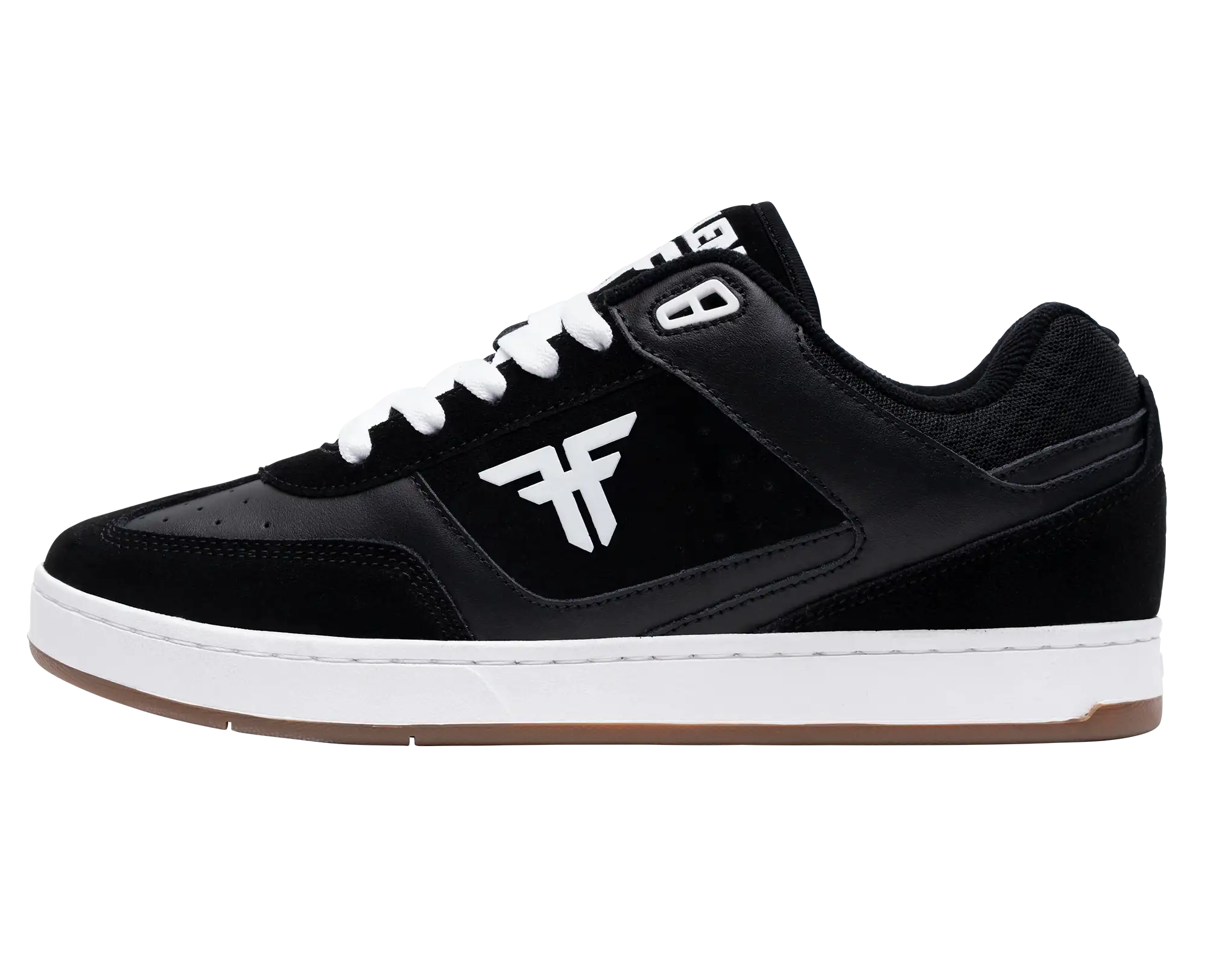 Fallen Valor Shoe, Black White Gum – SK8 Clothing