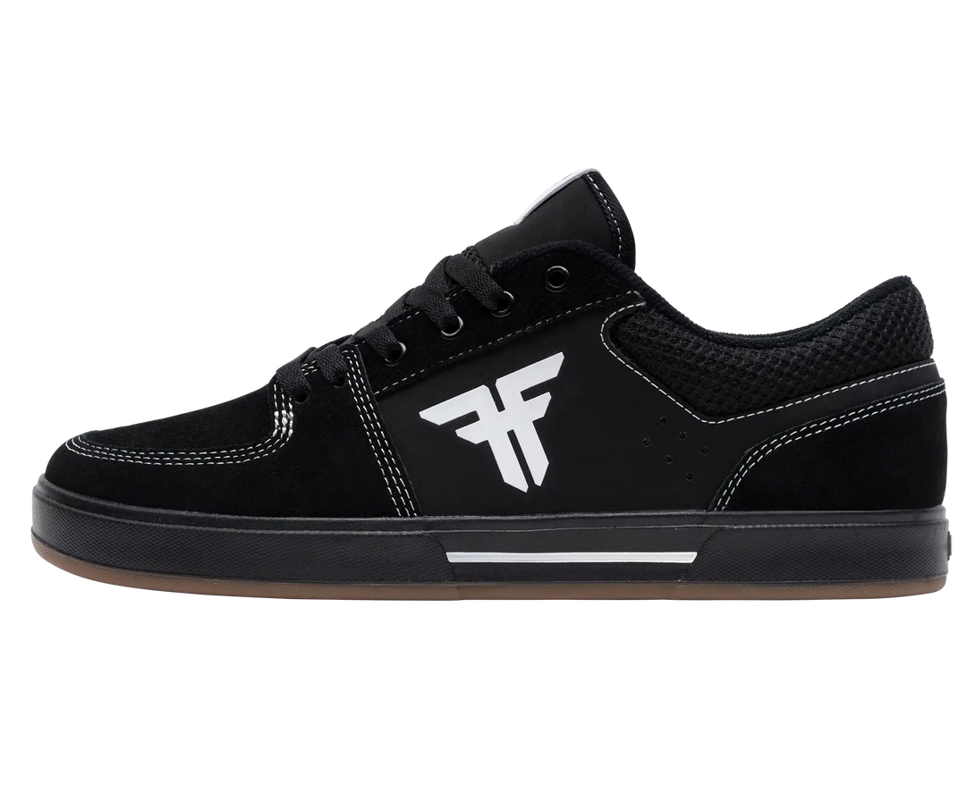 Fallen Patriot skate shoe black white gum cupsole