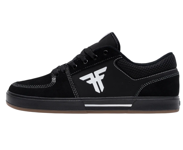 Fallen Patriot skate shoe black white gum cupsole