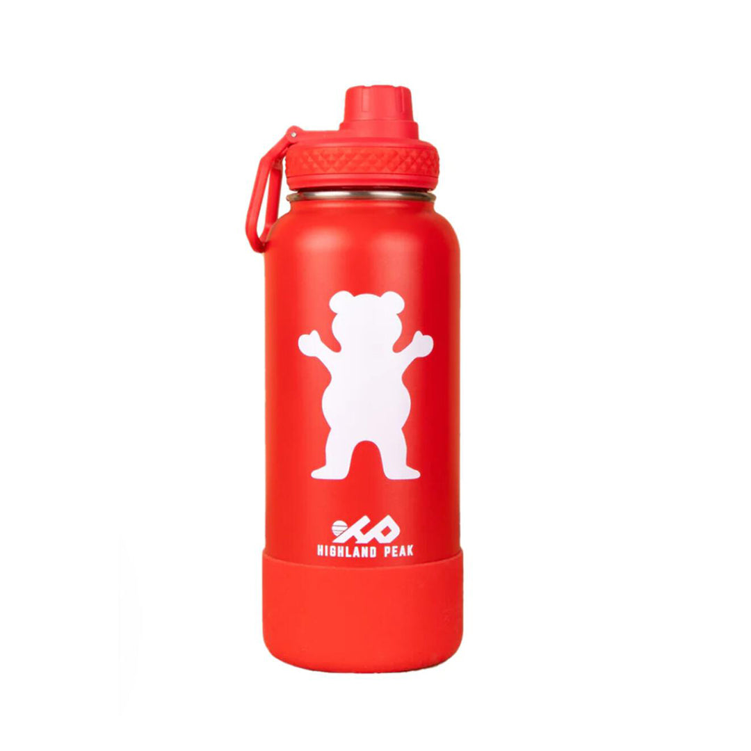 Grizzly X Highland Peak Bottle, Red