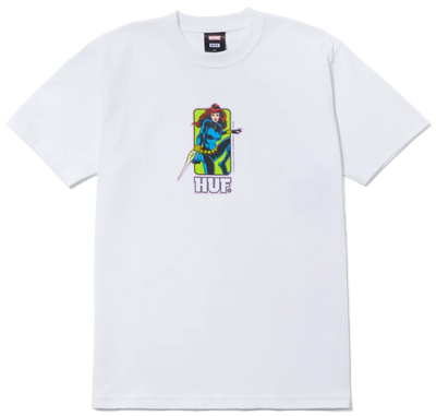 HUF x Avengers Black Widow Tee, White