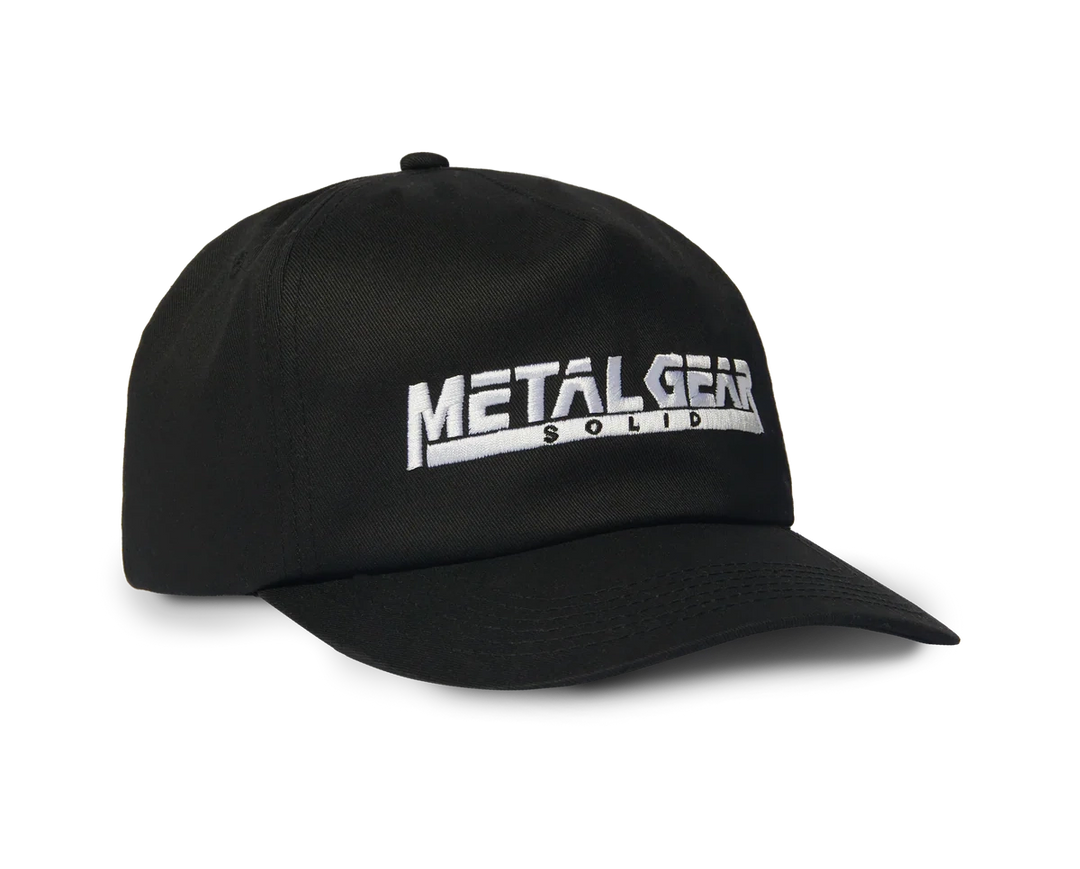 HUf x Metal Gear Solid Snapback Hat, Black