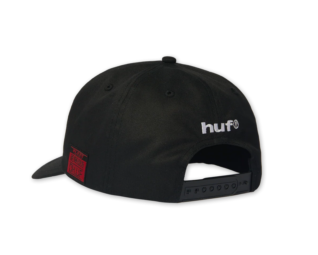 HUf x Metal Gear Solid Snapback Hat, Black