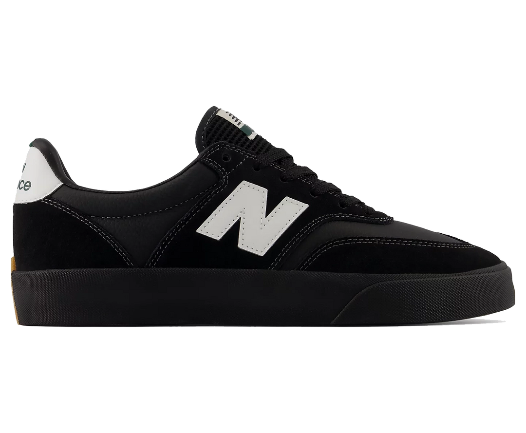New Balance Numeric 340 Vulc Shoe, Black White
