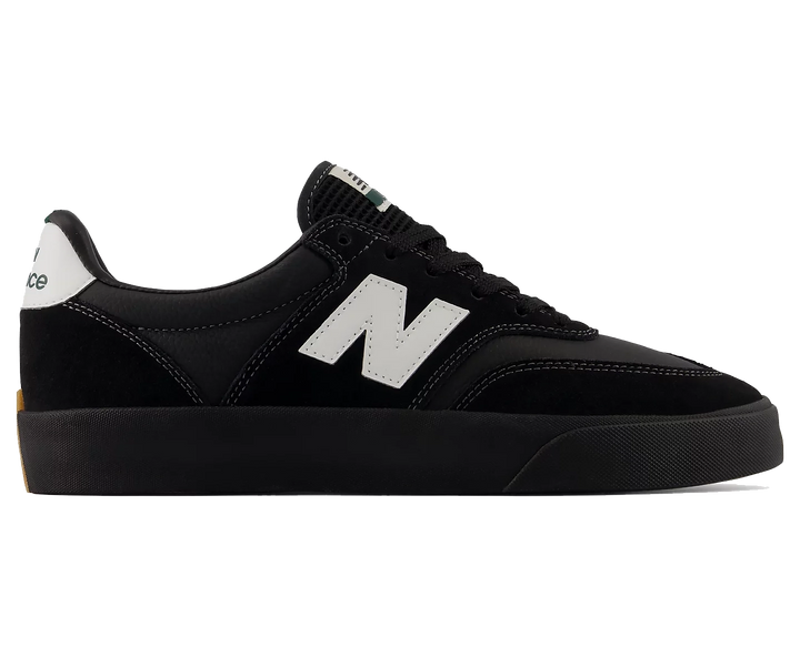 New Balance Numeric 340 Vulc Shoe, Black White