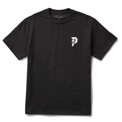 Primitive Dirty P Rogue Embroidered Tee, Black