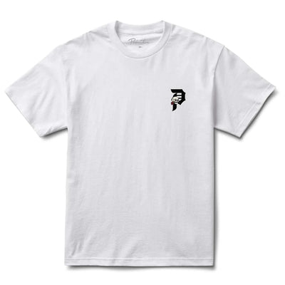 Primitive Dirty P Rogue Embroidered Tee, White