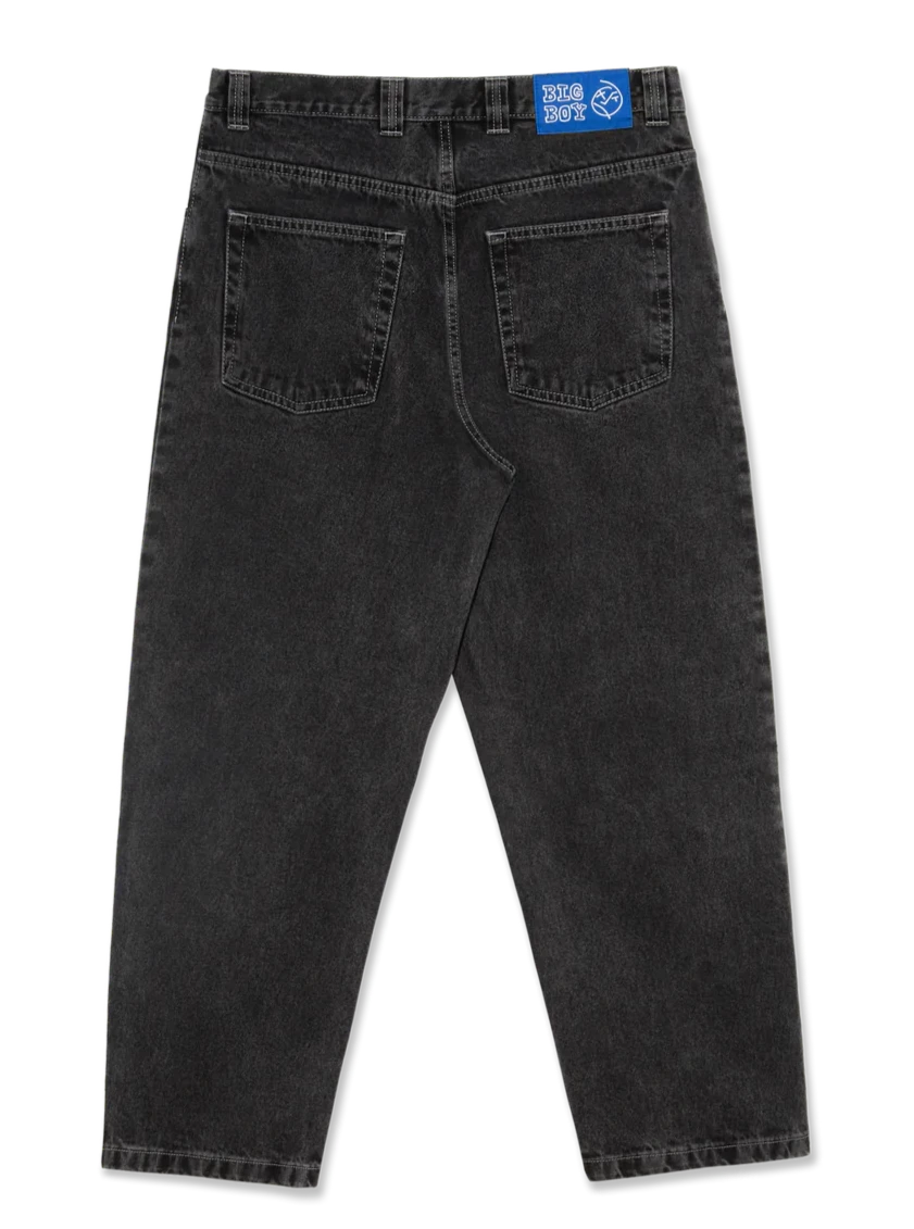 Polar Big Boy Denim, Silver Black