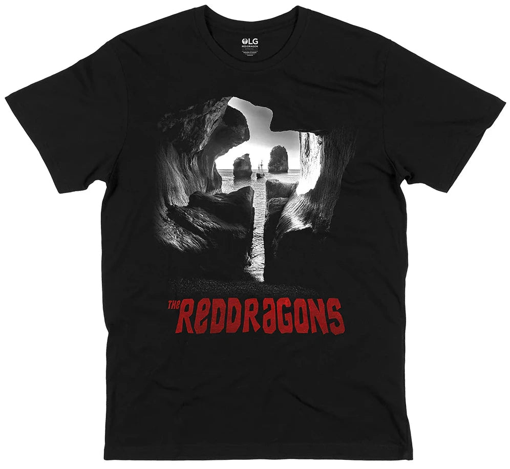 RDS Willy’s Cave black t-shirt with large front graphic inspired by The Goonies