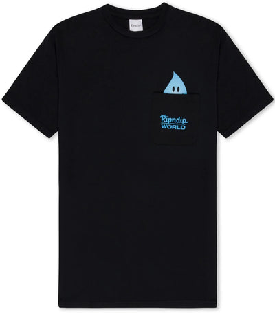 RIPNDIP x World Industries F U Wet Willy Pocket Tee, Black