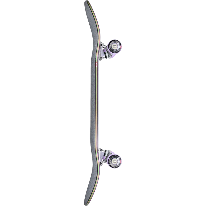 Skateboard with a white background