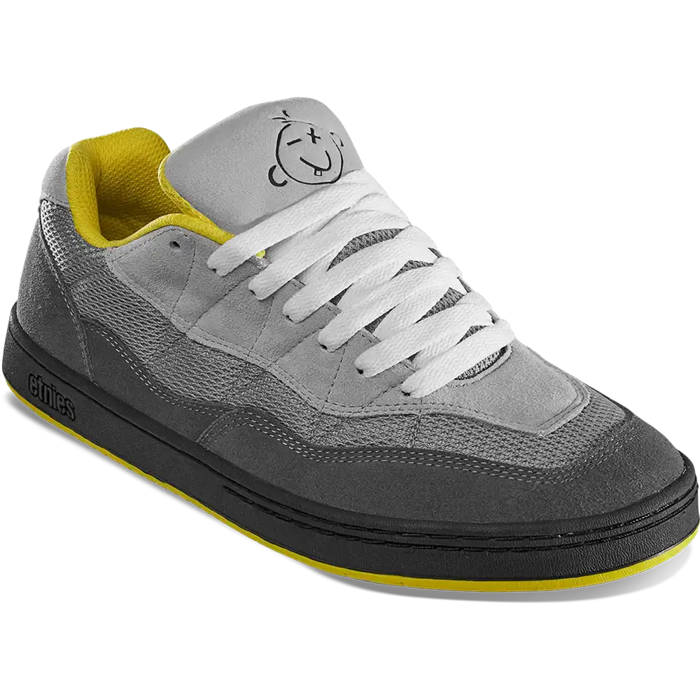 etnies Snake Shoe, Grey Yellow