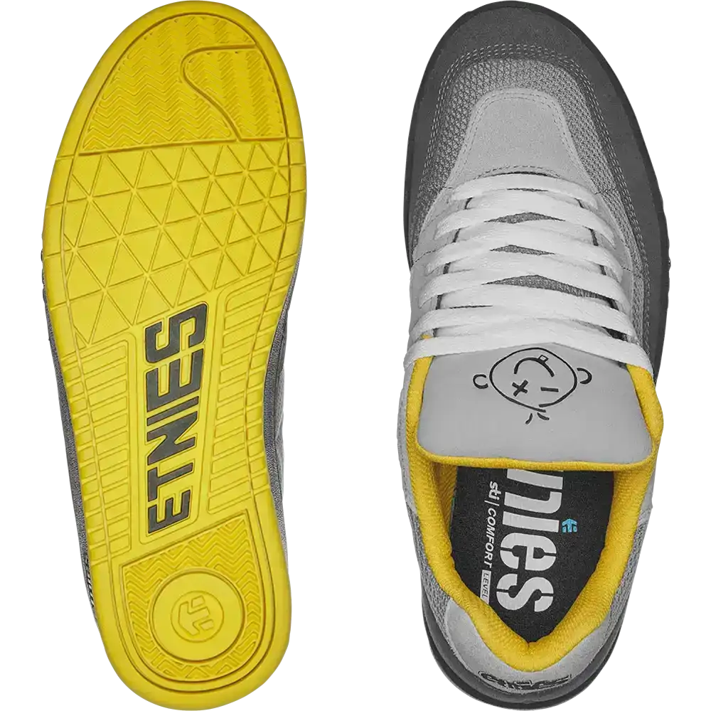 etnies Snake Shoe, Grey Yellow