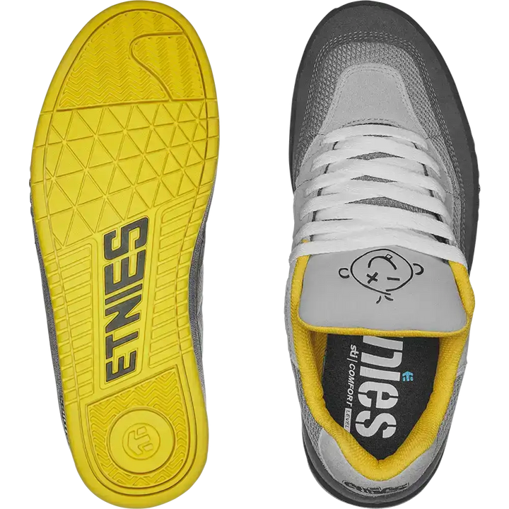 etnies Snake Shoe, Grey Yellow