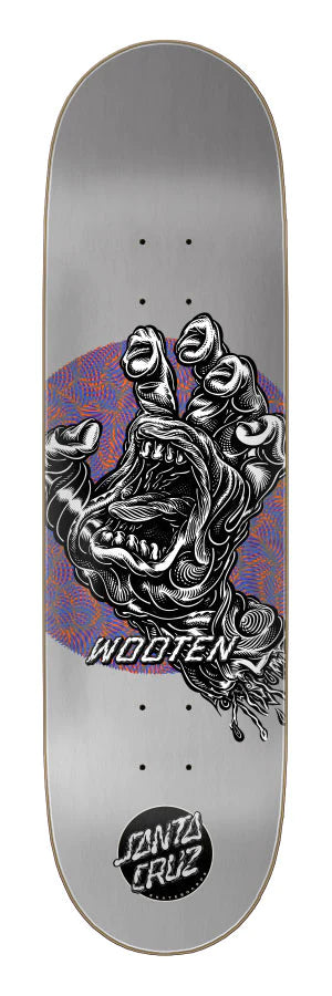 Santa Cruz Wooten Alive Hand VX  Deck 8.5