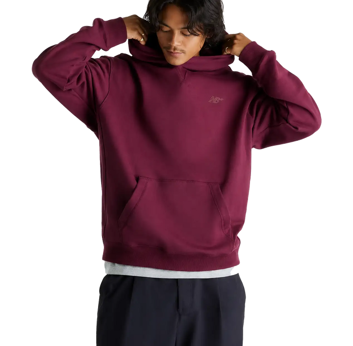 New Balance Numeric French Terry Hoodie, Wine