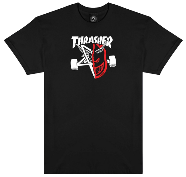 Thrasher x Spitfire Thrash & Burn Tee, Black – SK8 Clothing
