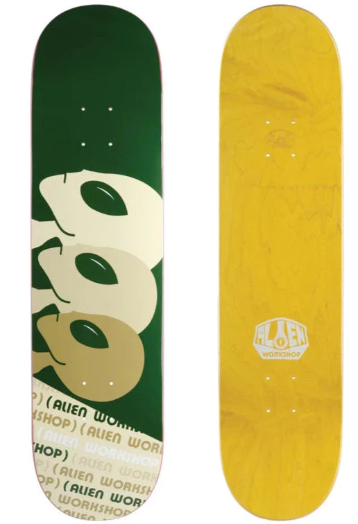 Alien Workshop Strobe Parenthesis Green Deck 8.0
