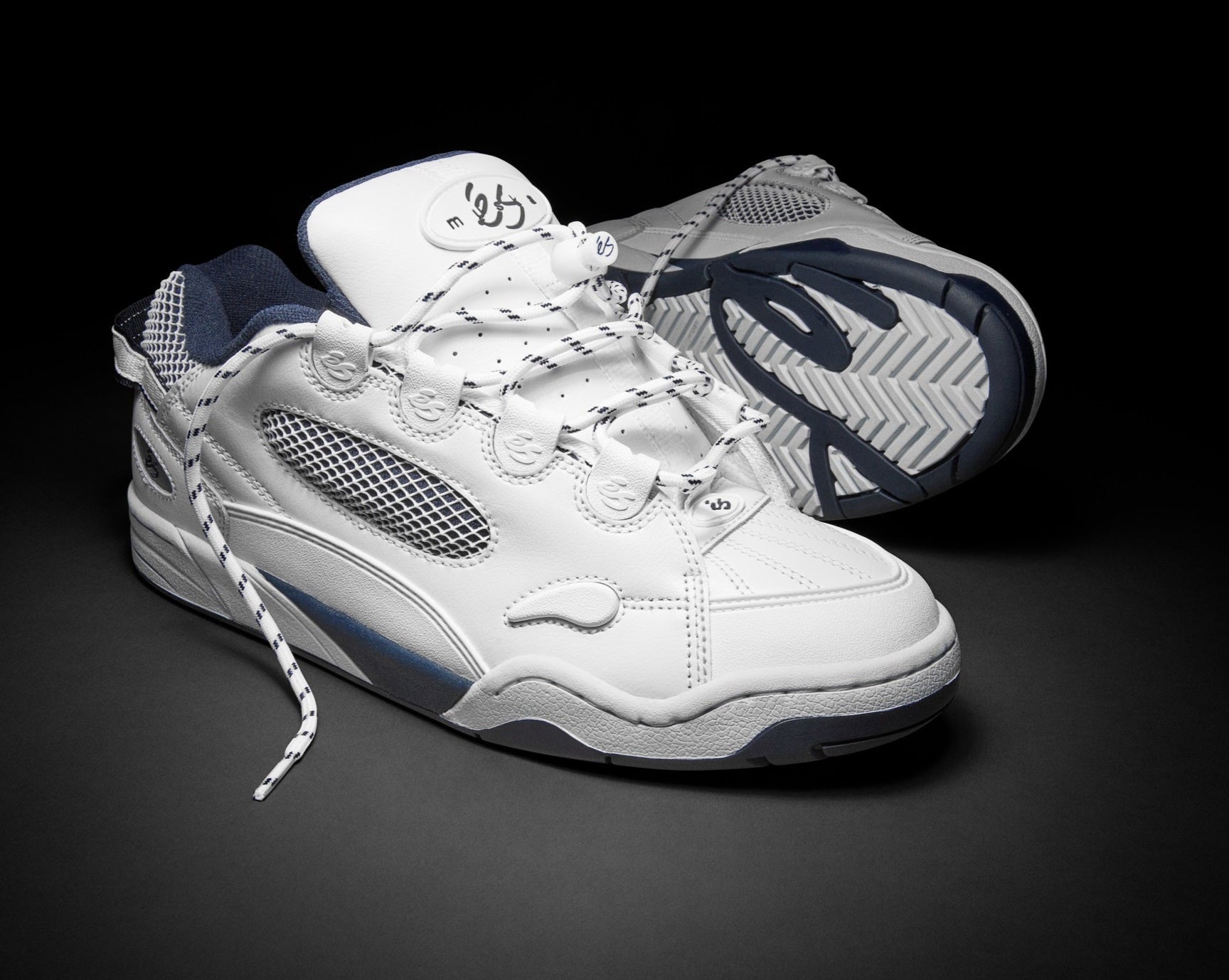 Muska eS The Muska Shoe, White – SK8 Clothing