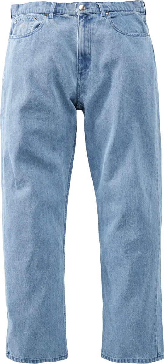eS Baggy Denim Jeans, Light Blue