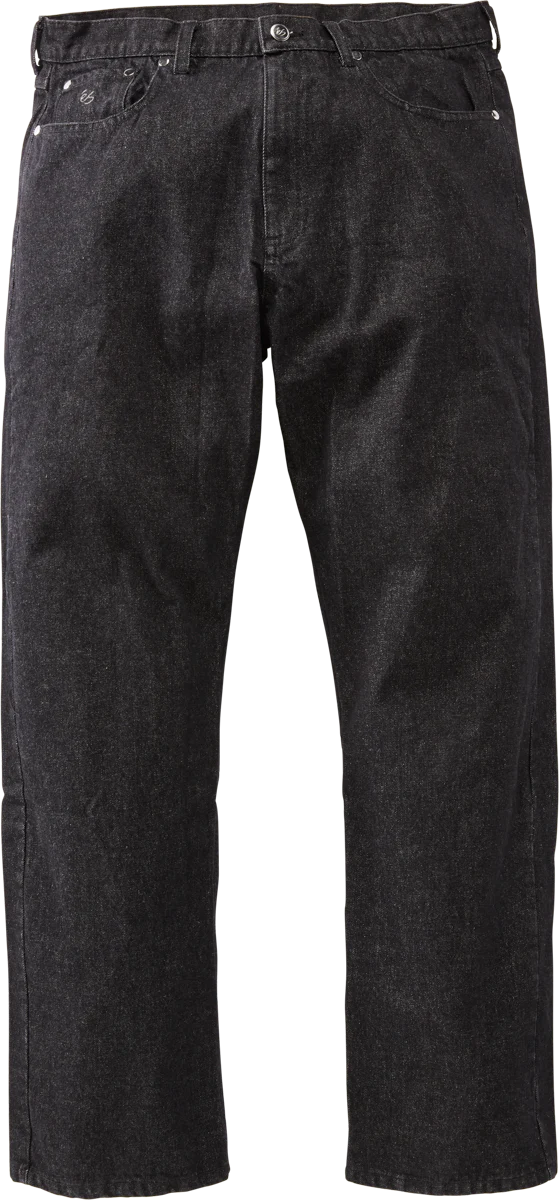 eS Baggy Denim Jeans, Black Wash – SK8 Clothing